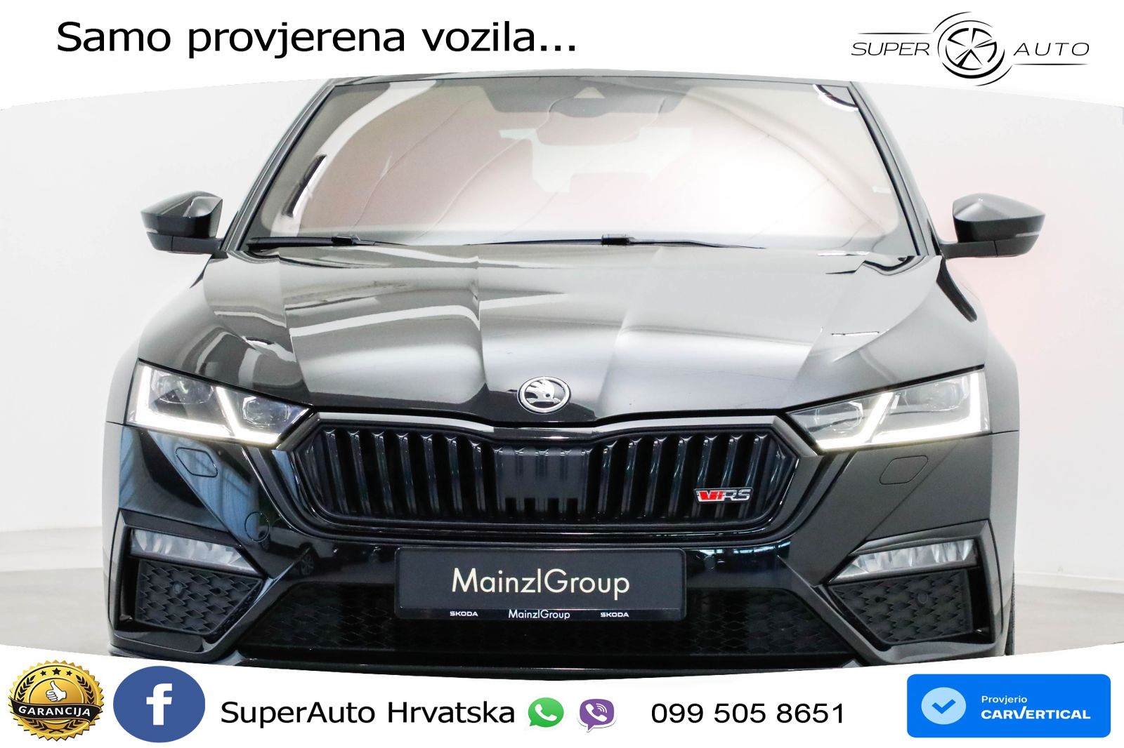 Škoda Octavia Combi RS 2.0 TDI (200 KS) DSG LED+GR SJED+ACC
