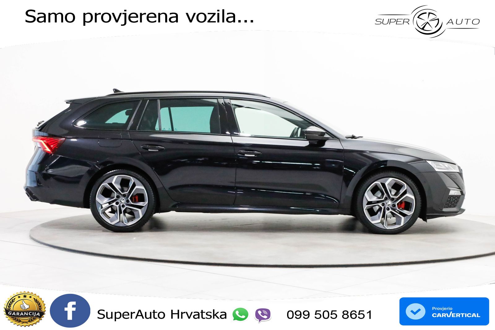 Škoda Octavia Combi RS 2.0 TDI (200 KS) DSG LED+GR SJED+ACC