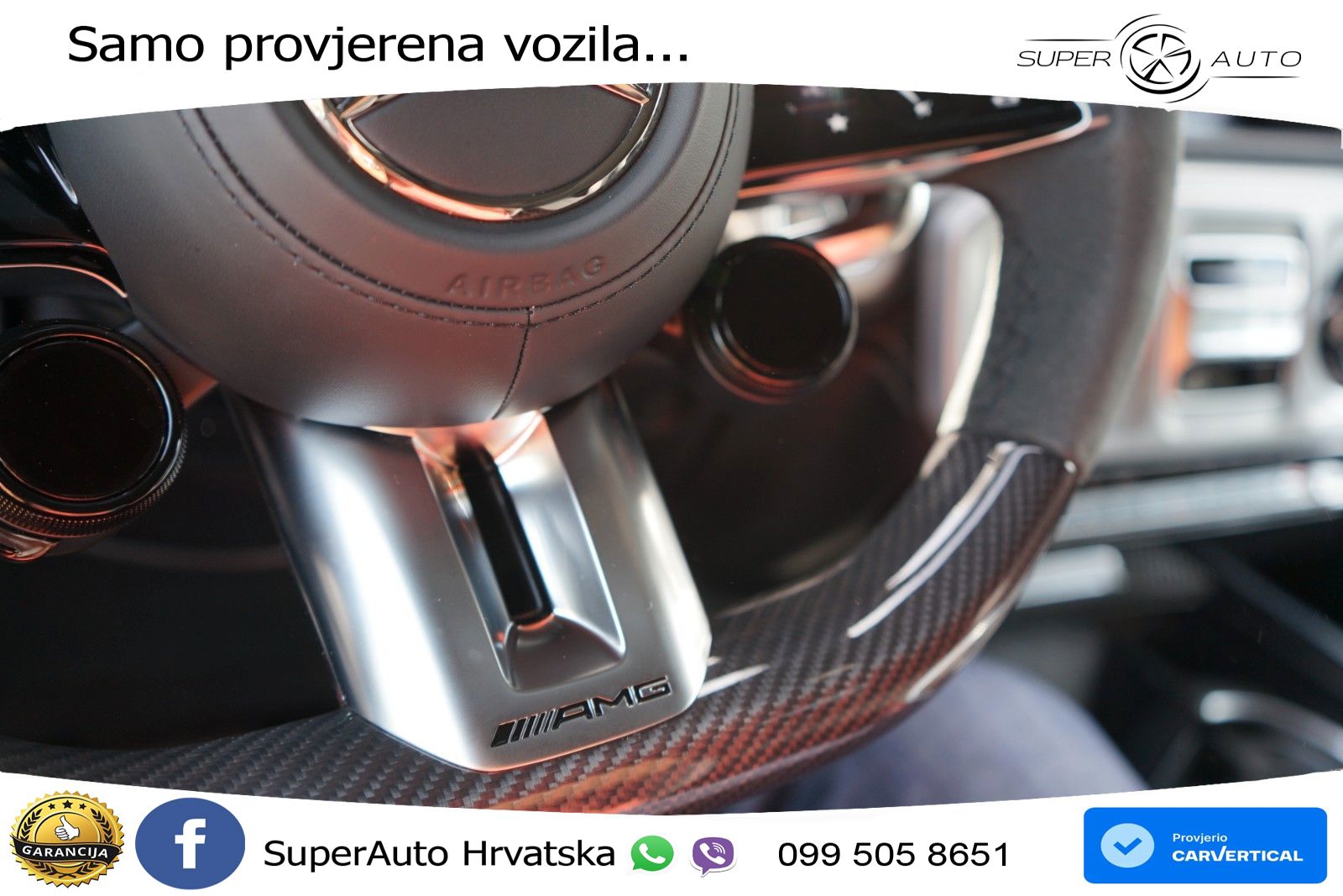 Mercedes AMG G 63 Long V8 (585 KS) 4MATIC 9G-TRONIC AMG SPEEDSHIFT TCT ACC+GR SJED+360+PANO