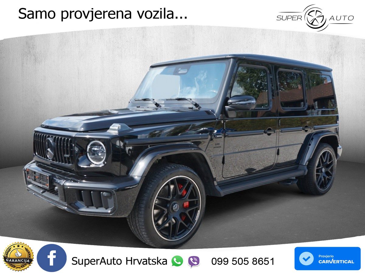Mercedes AMG G 63 Long V8 (585 KS) 4MATIC 9G-TRONIC AMG SPEEDSHIFT TCT ACC+GR SJED+360+PANO