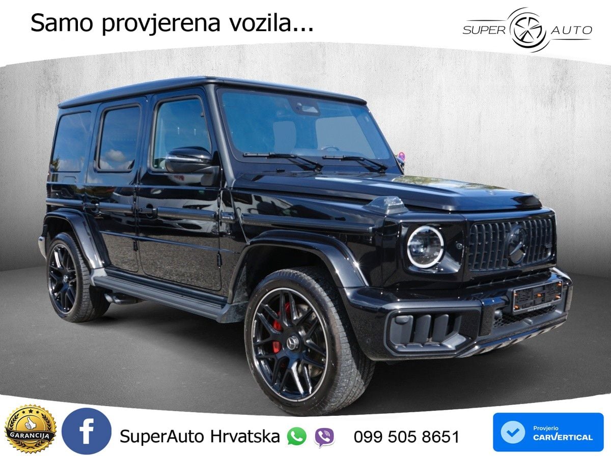 Mercedes AMG G 63 Long V8 (585 KS) 4MATIC 9G-TRONIC AMG SPEEDSHIFT TCT ACC+GR SJED+360+PANO