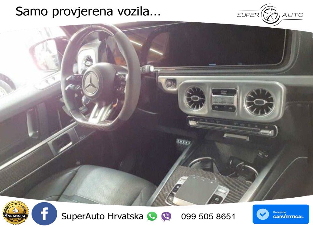 Mercedes AMG G 63 Long V8 (585 KS) 4MATIC 9G-TRONIC AMG SPEEDSHIFT TCT ACC+GR SJED+360+PANO