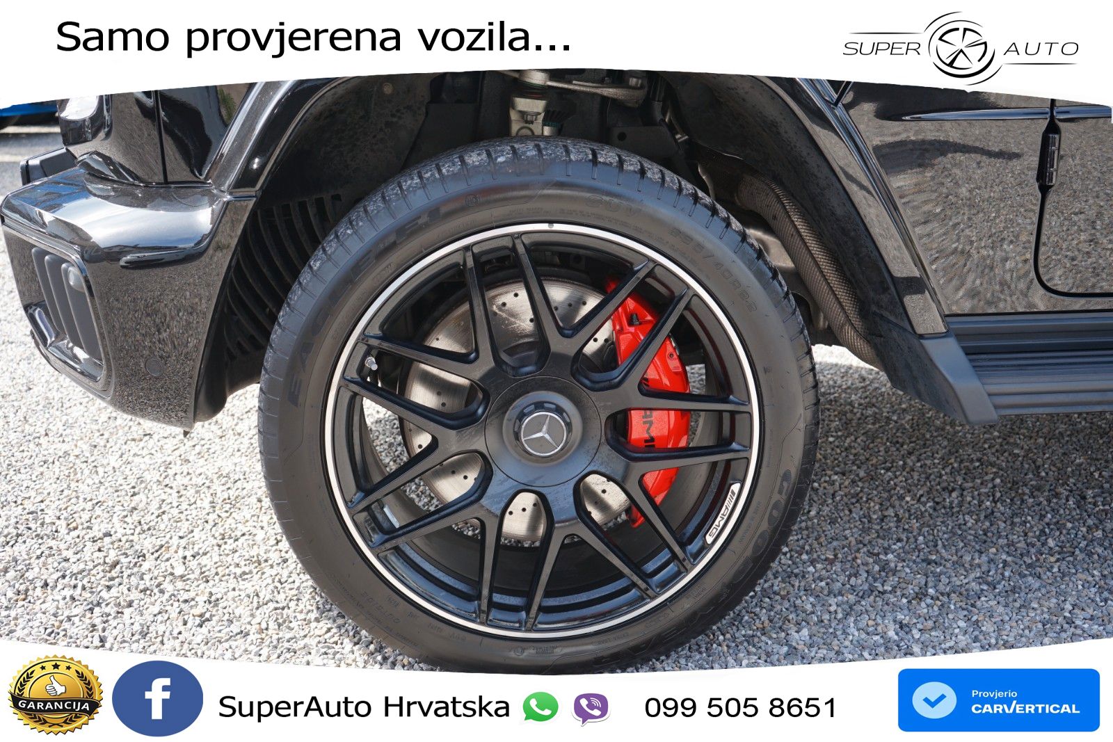 Mercedes AMG G 63 Long V8 (585 KS) 4MATIC 9G-TRONIC AMG SPEEDSHIFT TCT ACC+GR SJED+360+PANO