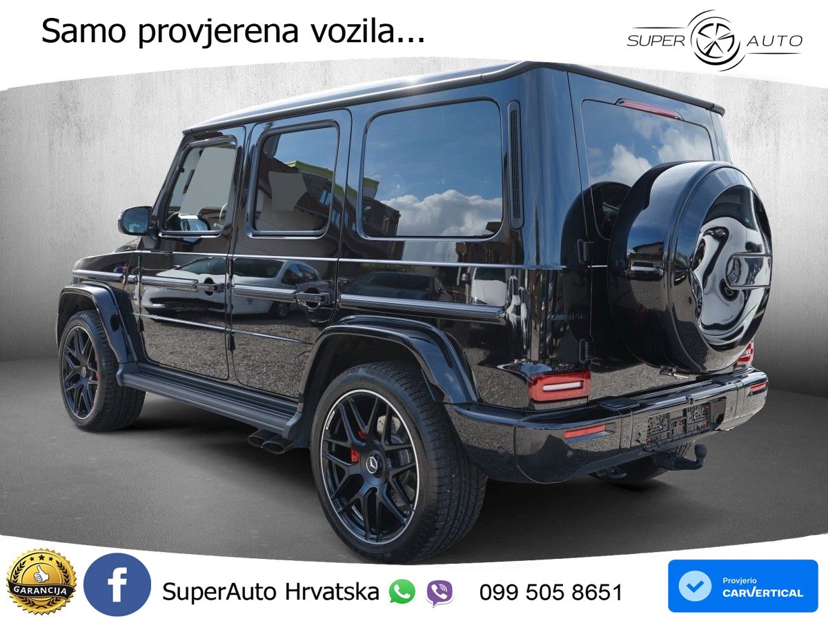 Mercedes AMG G 63 Long V8 (585 KS) 4MATIC 9G-TRONIC AMG SPEEDSHIFT TCT ACC+GR SJED+360+PANO