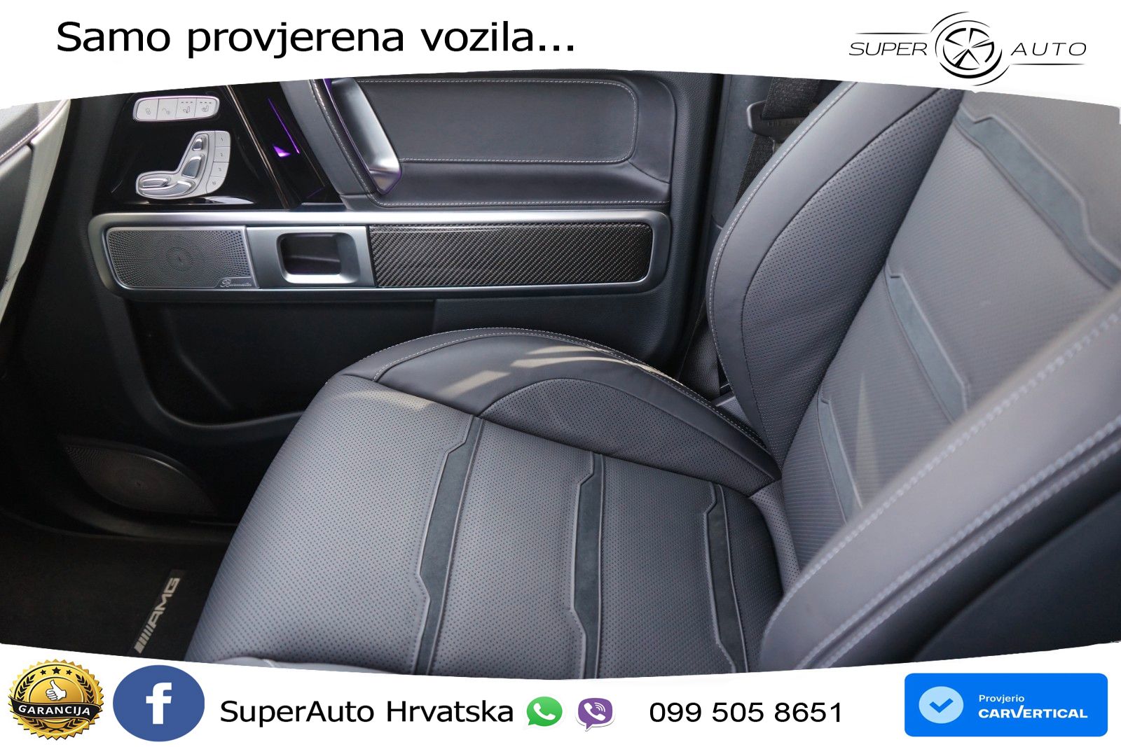 Mercedes AMG G 63 Long V8 (585 KS) 4MATIC 9G-TRONIC AMG SPEEDSHIFT TCT ACC+GR SJED+360+PANO