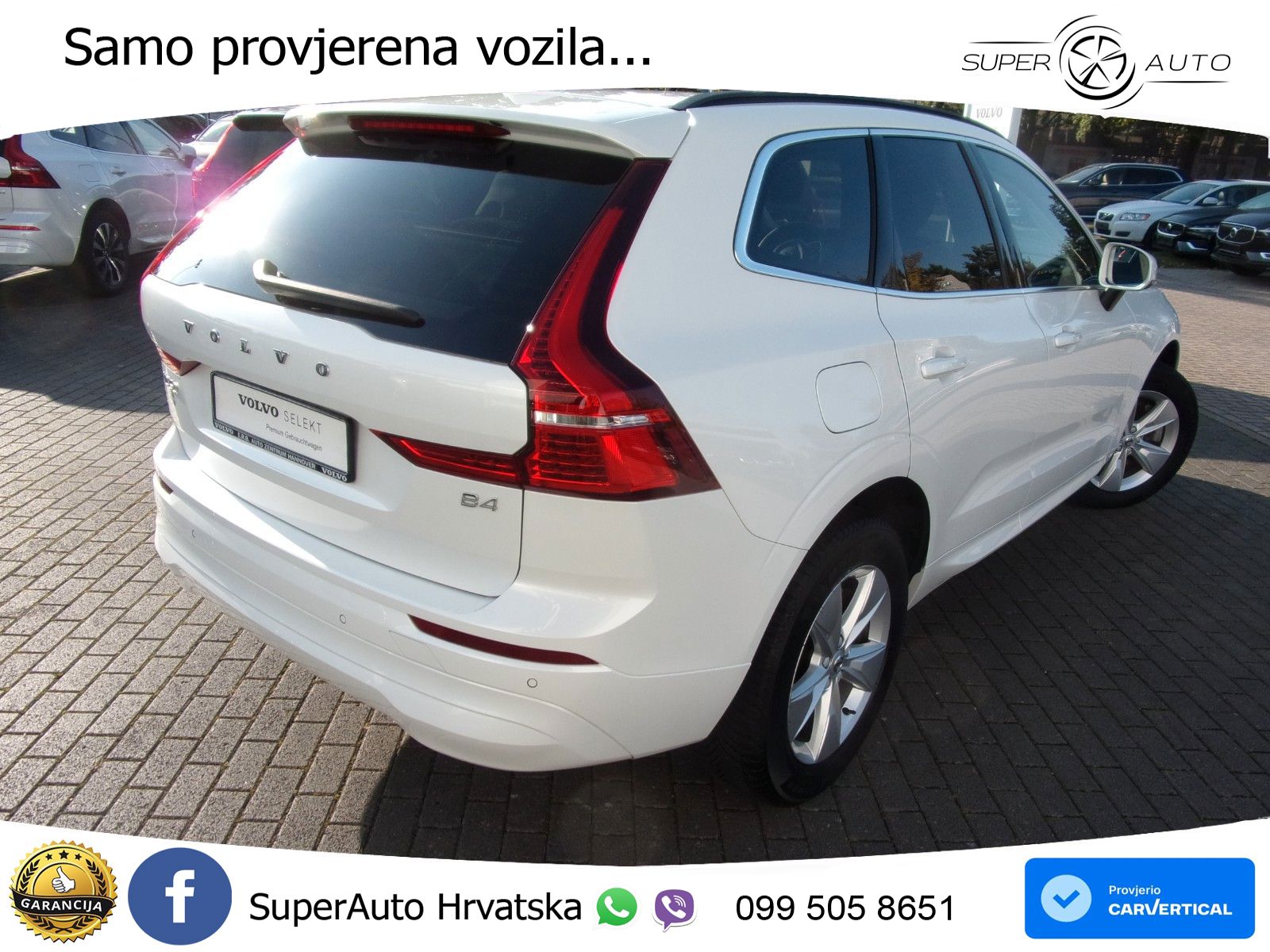 Volvo XC60 B4 Diesel FWD Geartronic LED+GR SJED+ACC