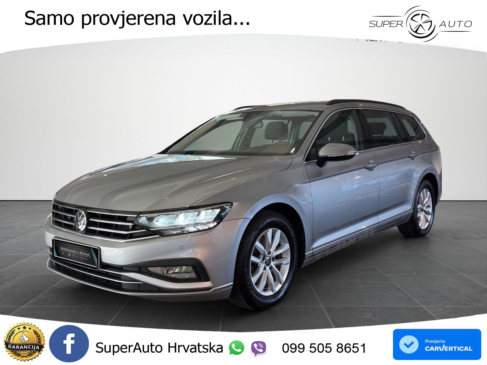 Volkswagen Passat Variant 2.0 TDI (150 KS) DSG Business LED+GR SJED+ACC