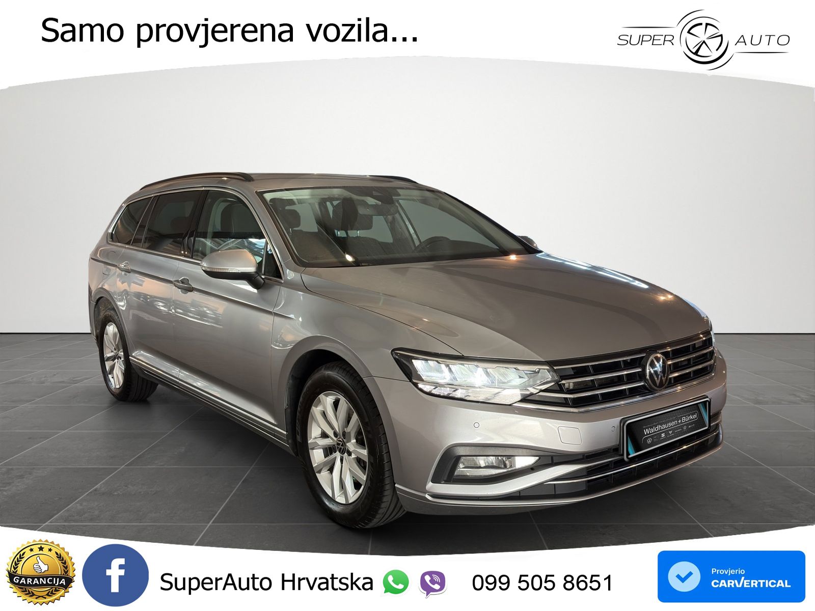 Volkswagen Passat Variant 2.0 TDI (150 KS) DSG Business LED+GR SJED+ACC