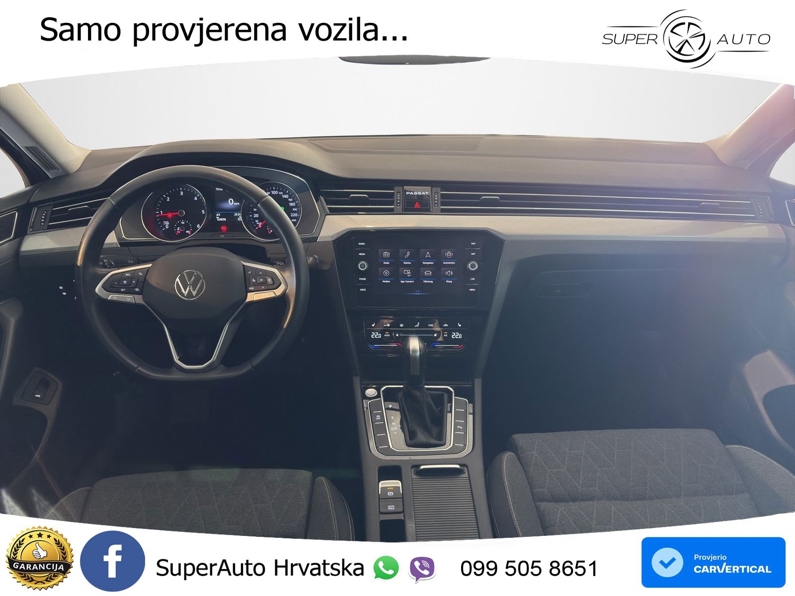 Volkswagen Passat Variant 2.0 TDI (150 KS) DSG Business LED+GR SJED+ACC