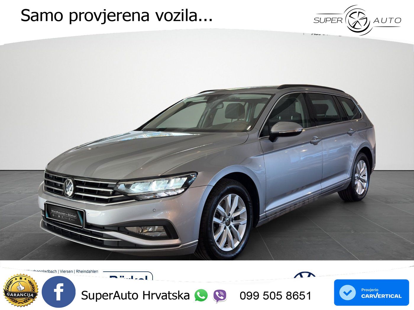 Volkswagen Passat Variant 2.0 TDI (150 KS) DSG Business LED+GR SJED+ACC