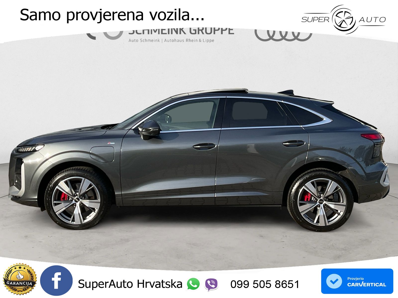 Audi Q3 Sportback 1.5 TFSIe (272 KS) S tronic 2x S line LED+GR SJED+ACC
