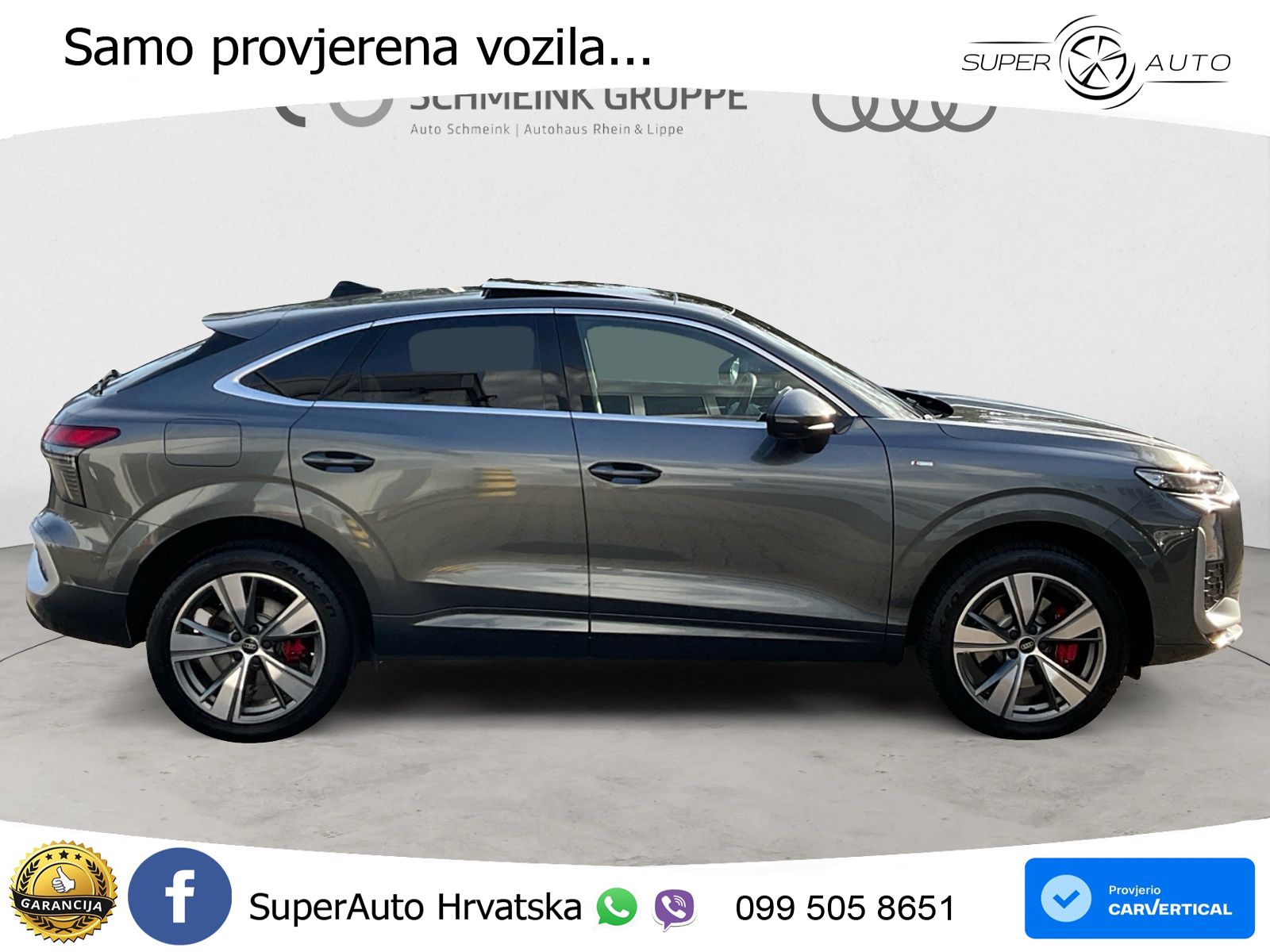 Audi Q3 Sportback 1.5 TFSIe (272 KS) S tronic 2x S line LED+GR SJED+ACC