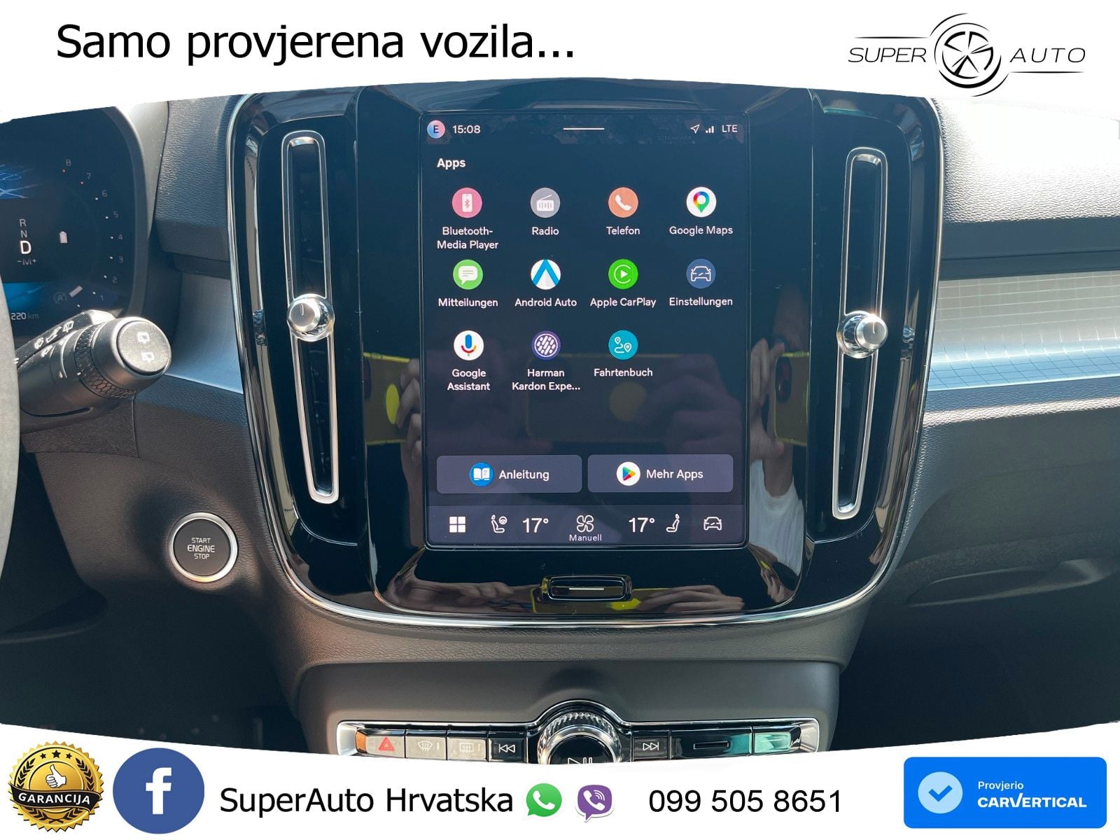 Volvo XC40 2.0 B3 163 KS Automatic LED+GR SJED+ACC