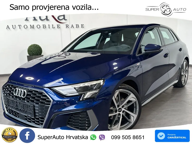 Audi A3 40 TDI (200 KS) quattro S tronic S line LED+GR SJED+ACC