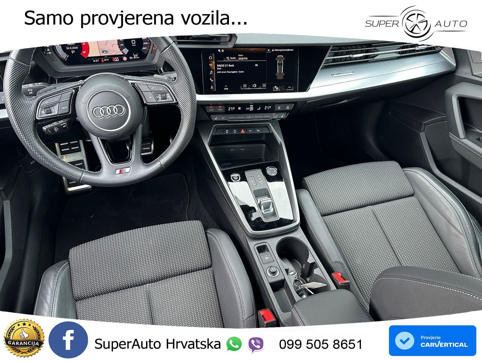 Audi A3 40 TDI (200 KS) quattro S tronic S line LED+GR SJED+ACC