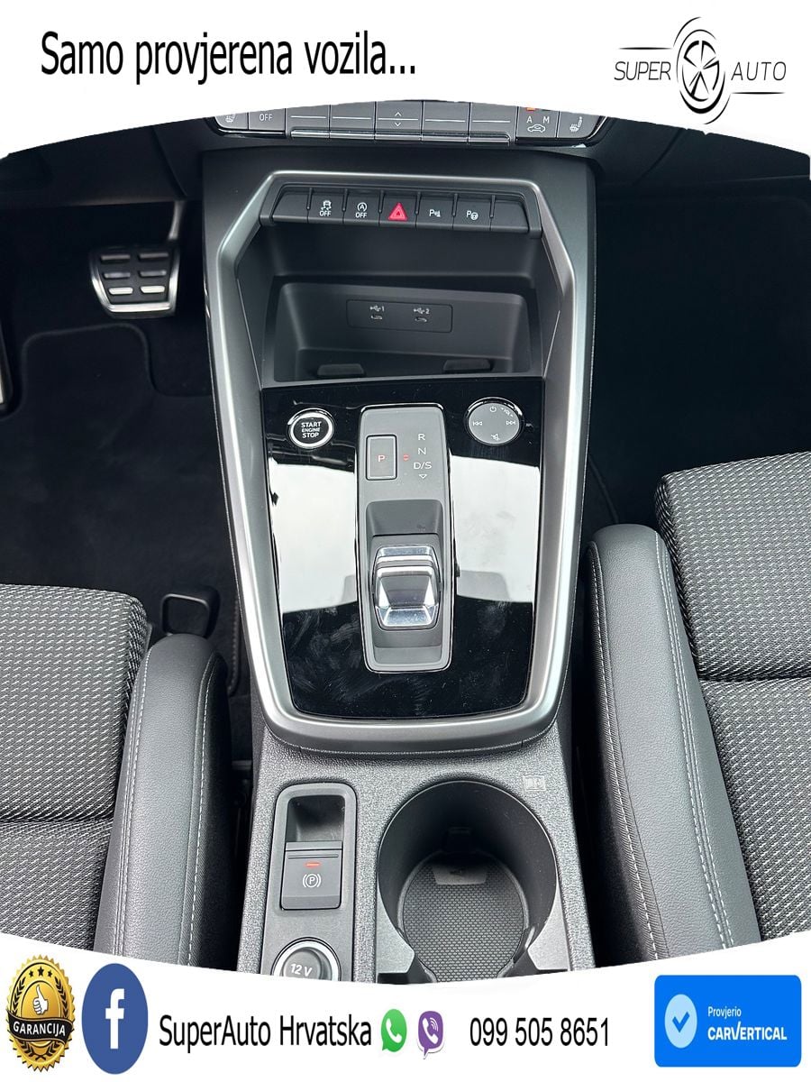 Audi A3 40 TDI (200 KS) quattro S tronic S line LED+GR SJED+ACC