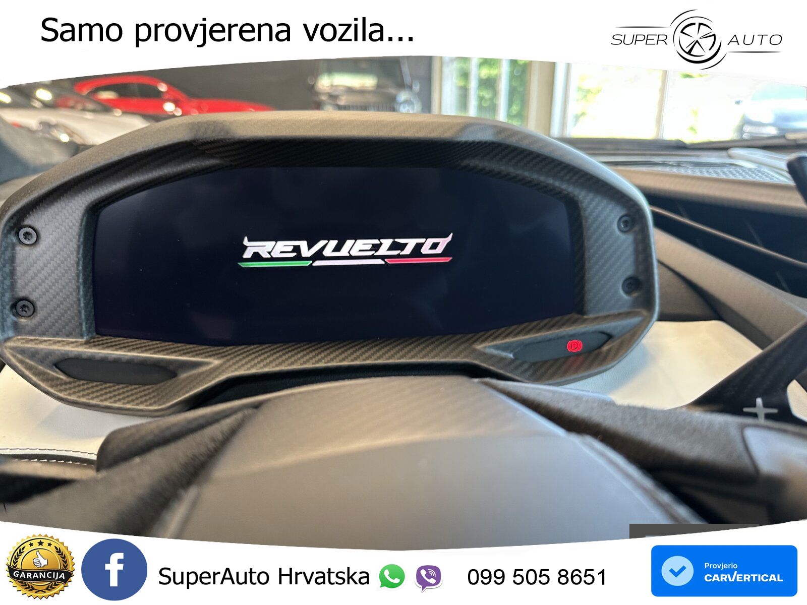 Lamborghini Revuelto 6.5 V12 (1015 KS) 4WD DCT LED+GR SJED+ACC