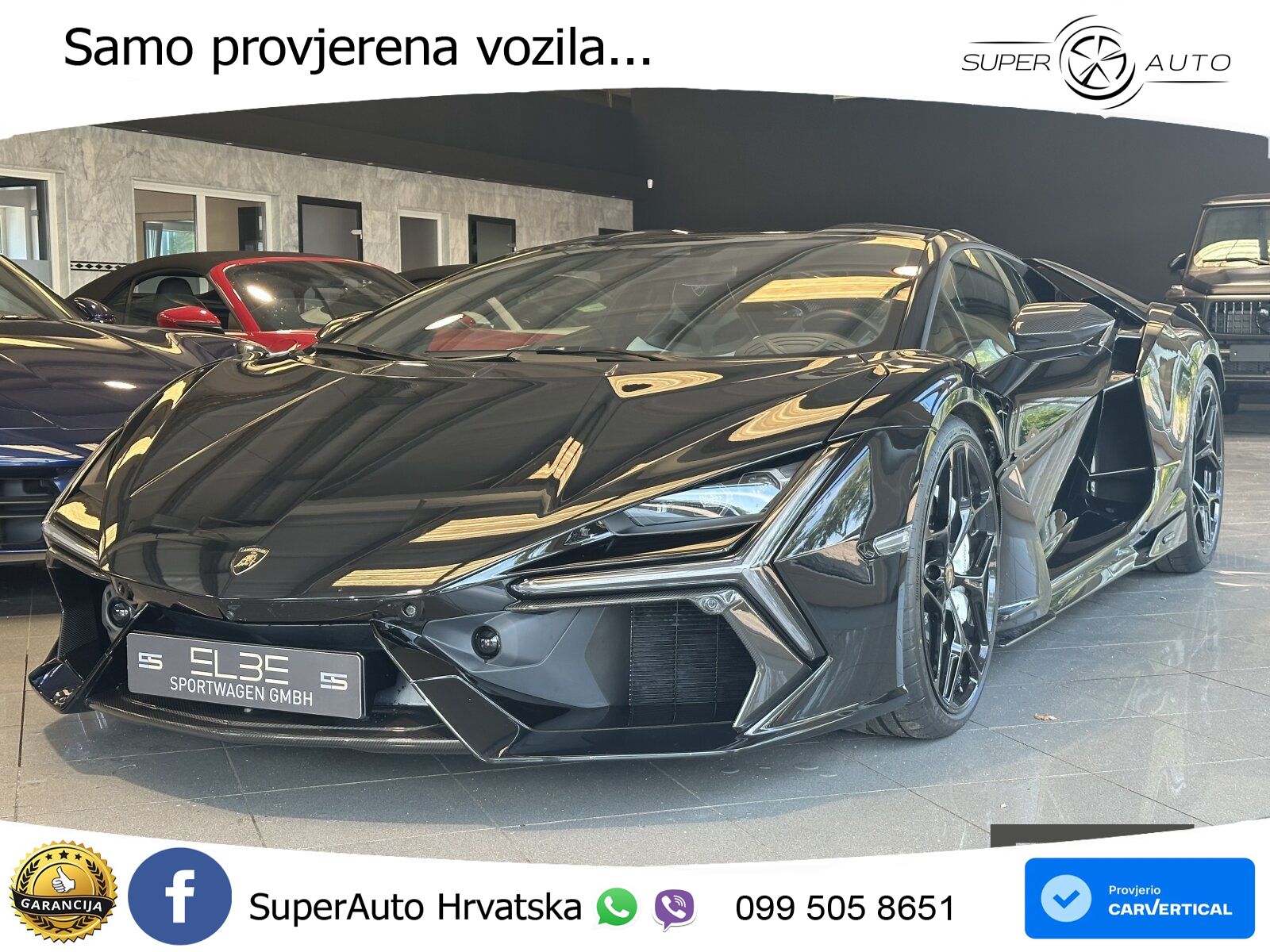 Lamborghini Revuelto 6.5 V12 (1015 KS) 4WD DCT LED+GR SJED+ACC