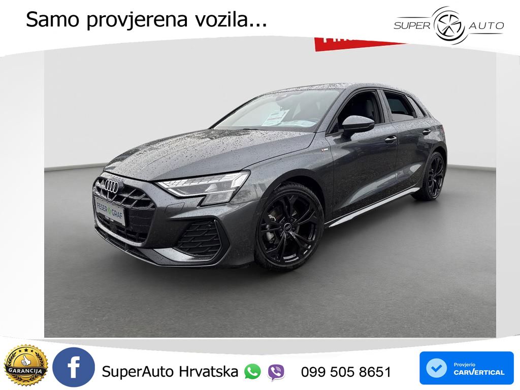 Audi A3 35 TFSI (150 KS) S tronic S line LED+GR SJED+ACC