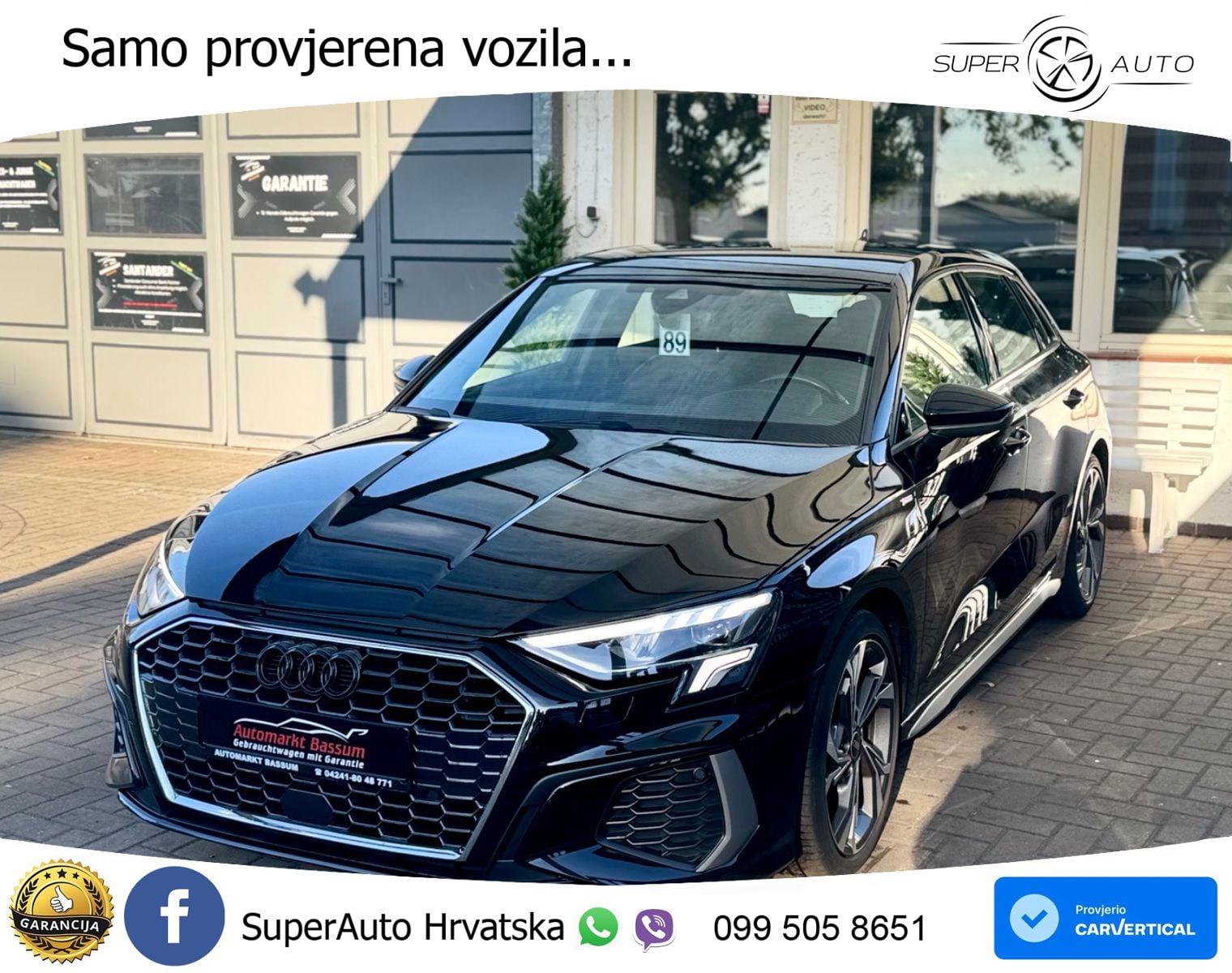 Audi A3 35 TFSI (150 KS) S line