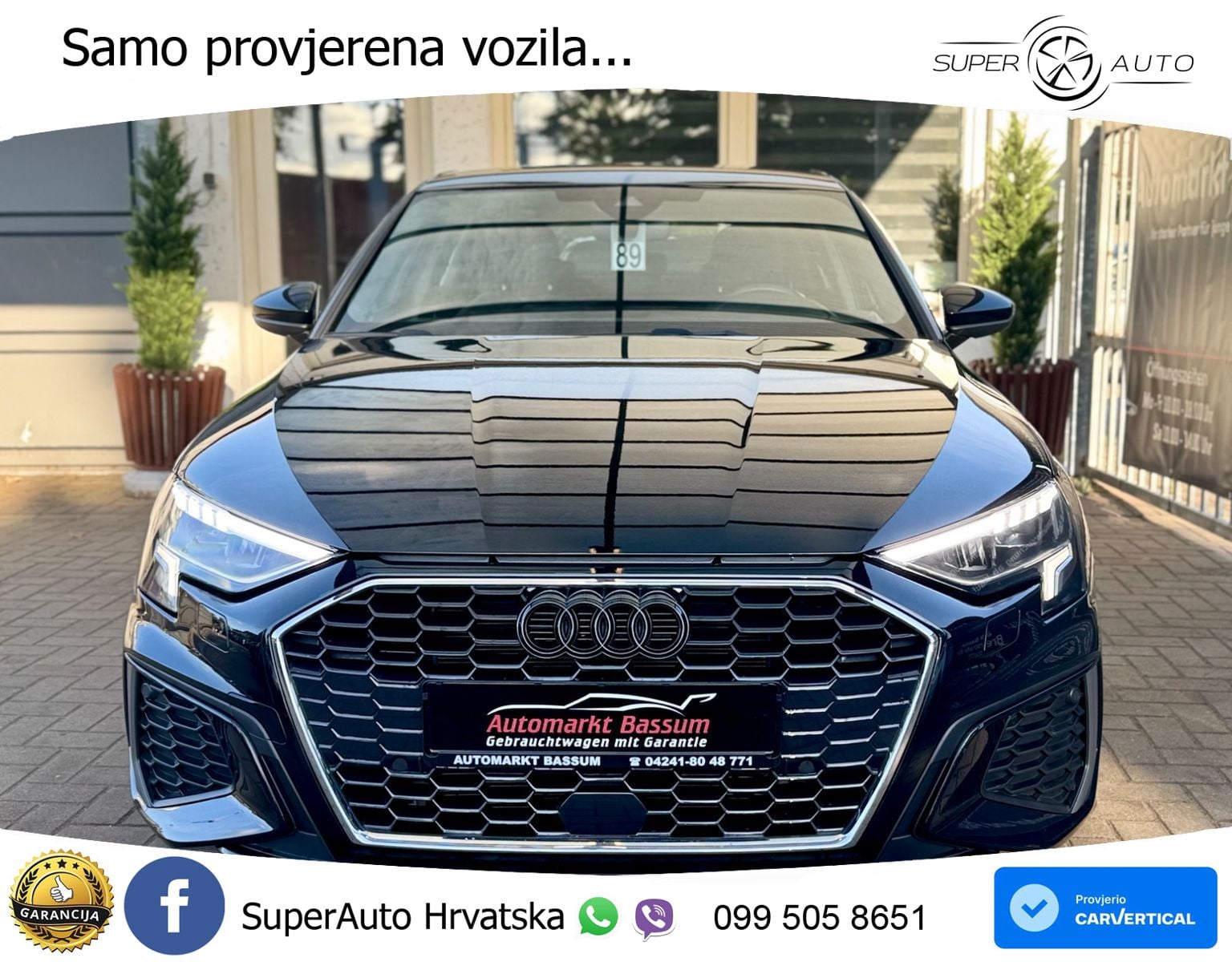 Audi A3 35 TFSI (150 KS) S line