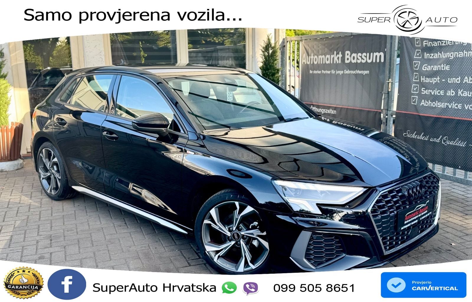 Audi A3 35 TFSI (150 KS) S line