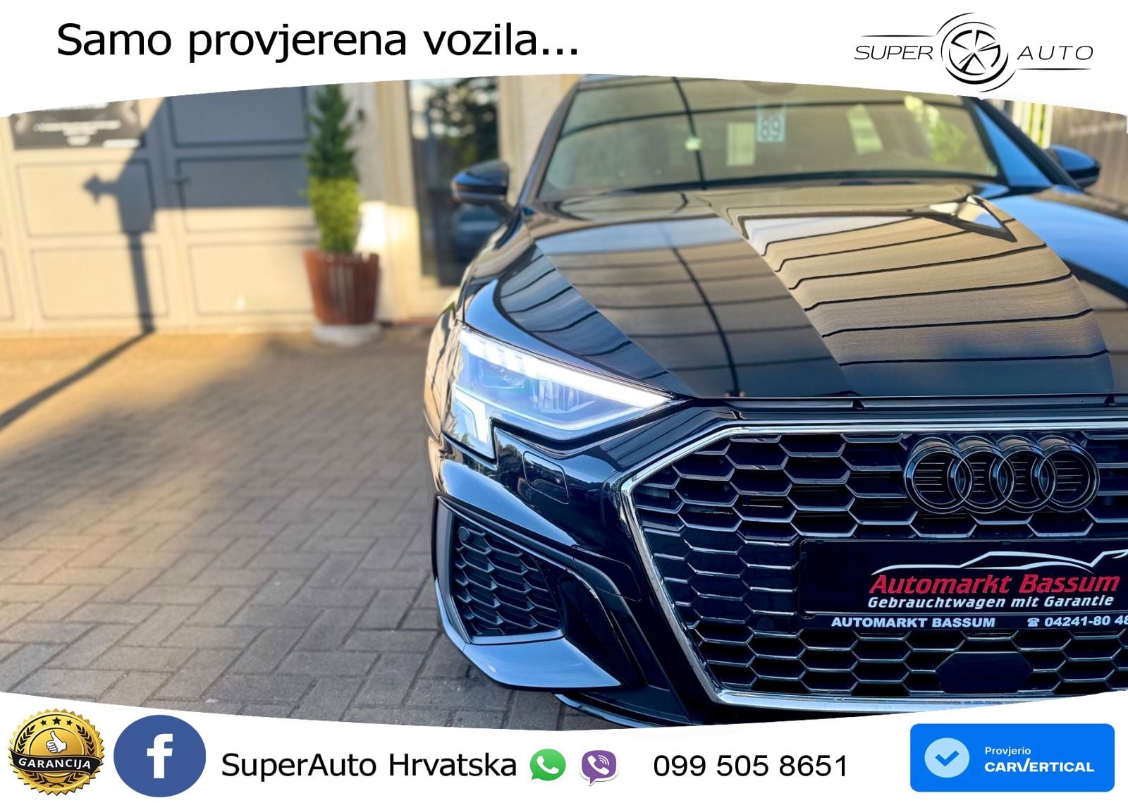 Audi A3 35 TFSI (150 KS) S line