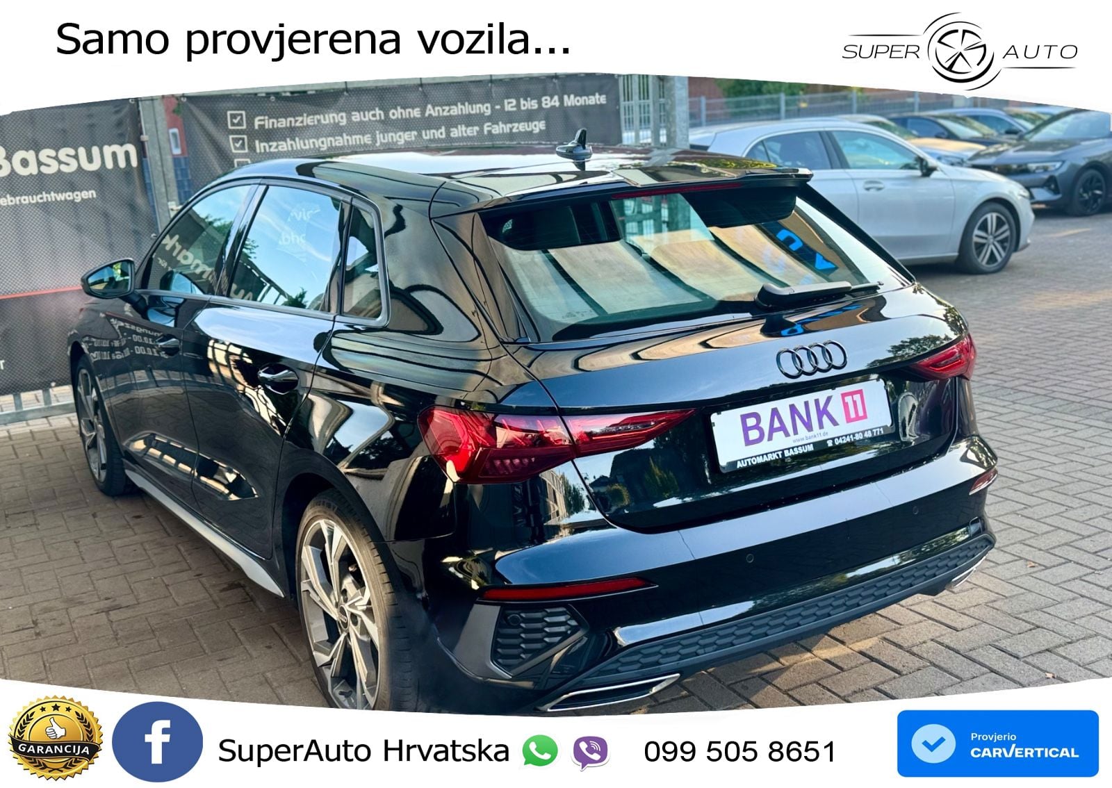 Audi A3 35 TFSI (150 KS) S line