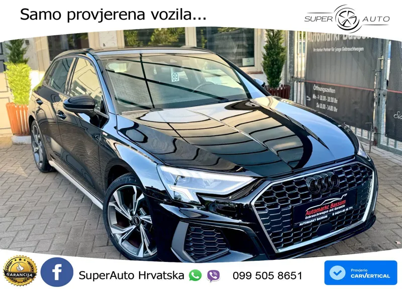 Audi A3 35 TFSI (150 KS) S line