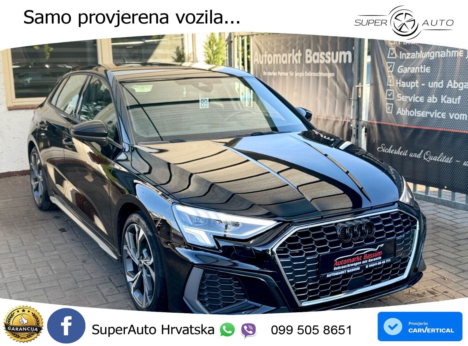 Audi A3 35 TFSI (150 KS) S line