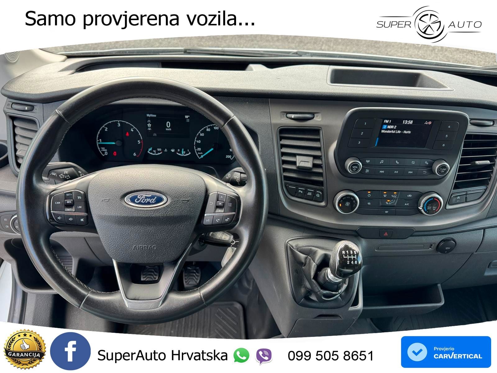 Ford Transit FT 350 130 PS L3H2 Klima Rückfahrkamera 131 KS