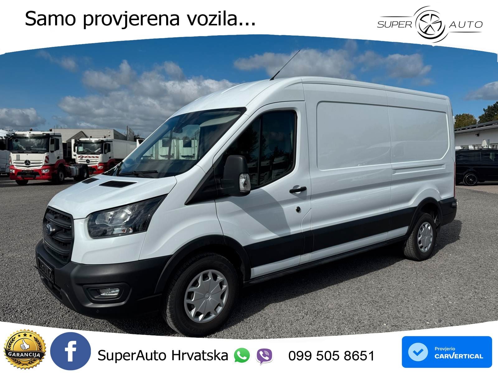 Ford Transit FT 350 130 PS L3H2 Klima Rückfahrkamera 131 KS