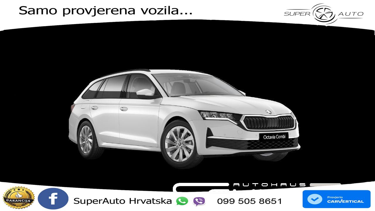 Škoda Octavia Combi 1.5 TSI (150 KS) DSG Selection LED+GR SJED+ACC