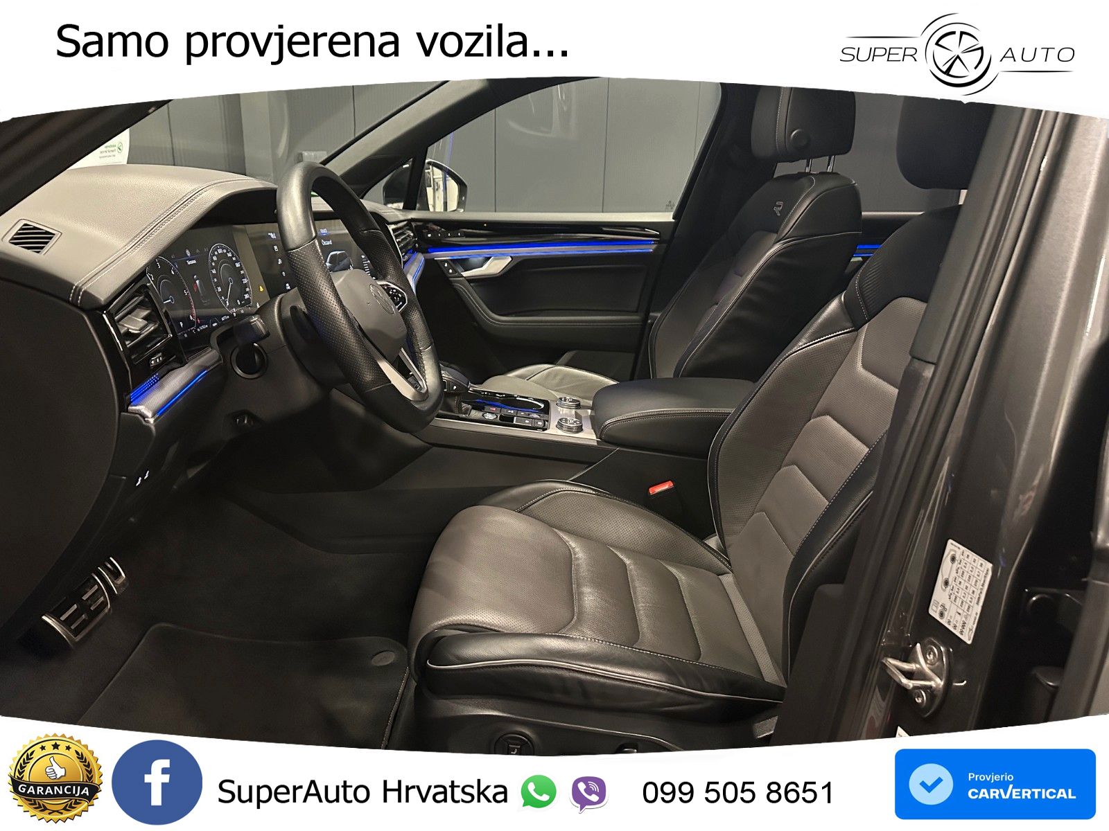 Volkswagen Touareg 3.0 V6 TDI (286 KS) 4MOTION Tiptronic R-Line LED+GR SJED+ACC