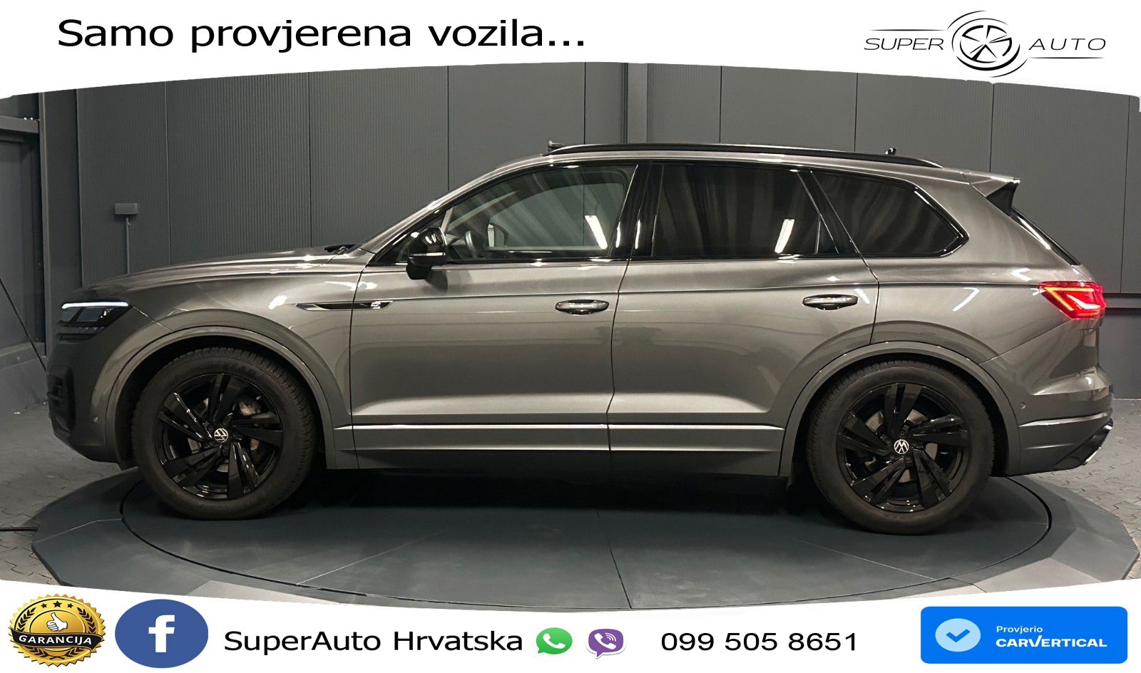 Volkswagen Touareg 3.0 V6 TDI (286 KS) 4MOTION Tiptronic R-Line LED+GR SJED+ACC