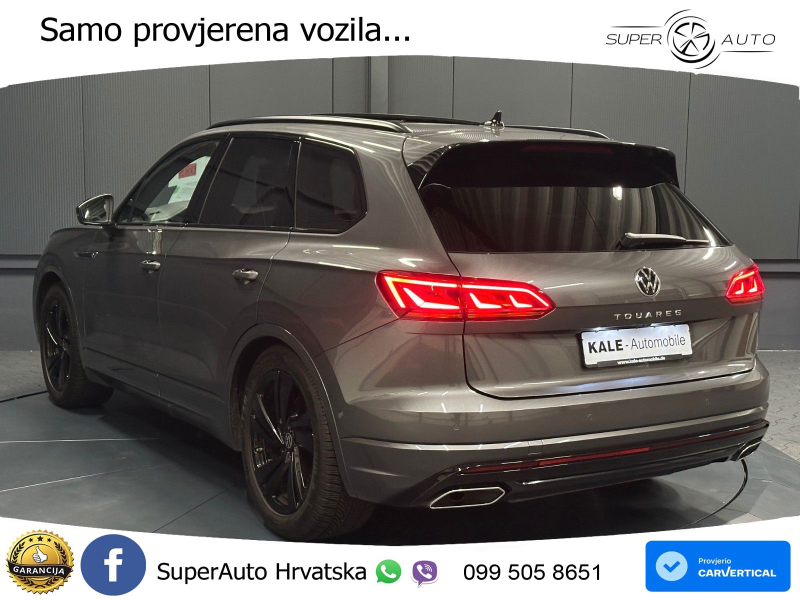 Volkswagen Touareg 3.0 V6 TDI (286 KS) 4MOTION Tiptronic R-Line LED+GR SJED+ACC