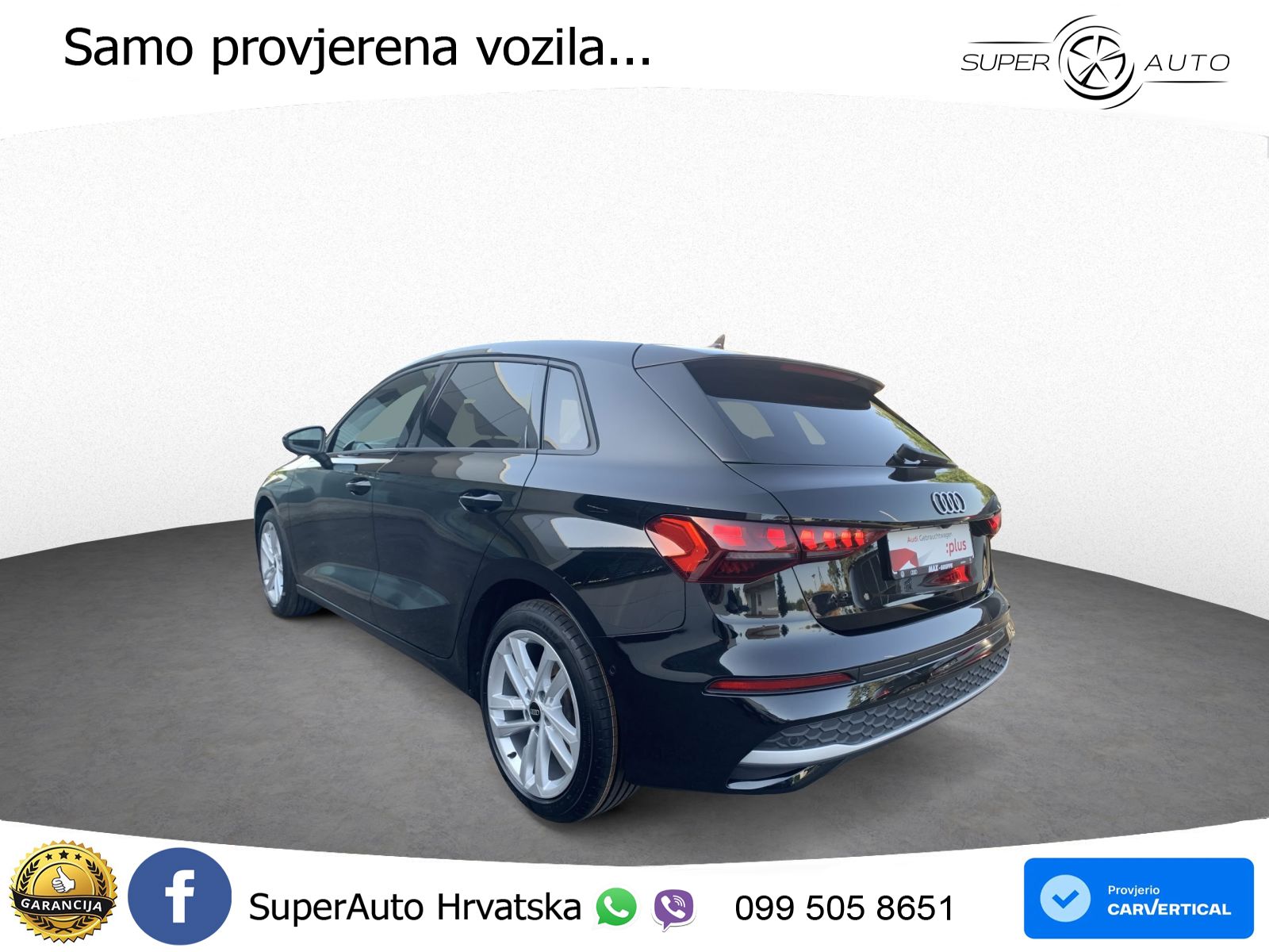 Audi A3 35 TFSI (150 KS) advanced LED+GR SJED+ACC