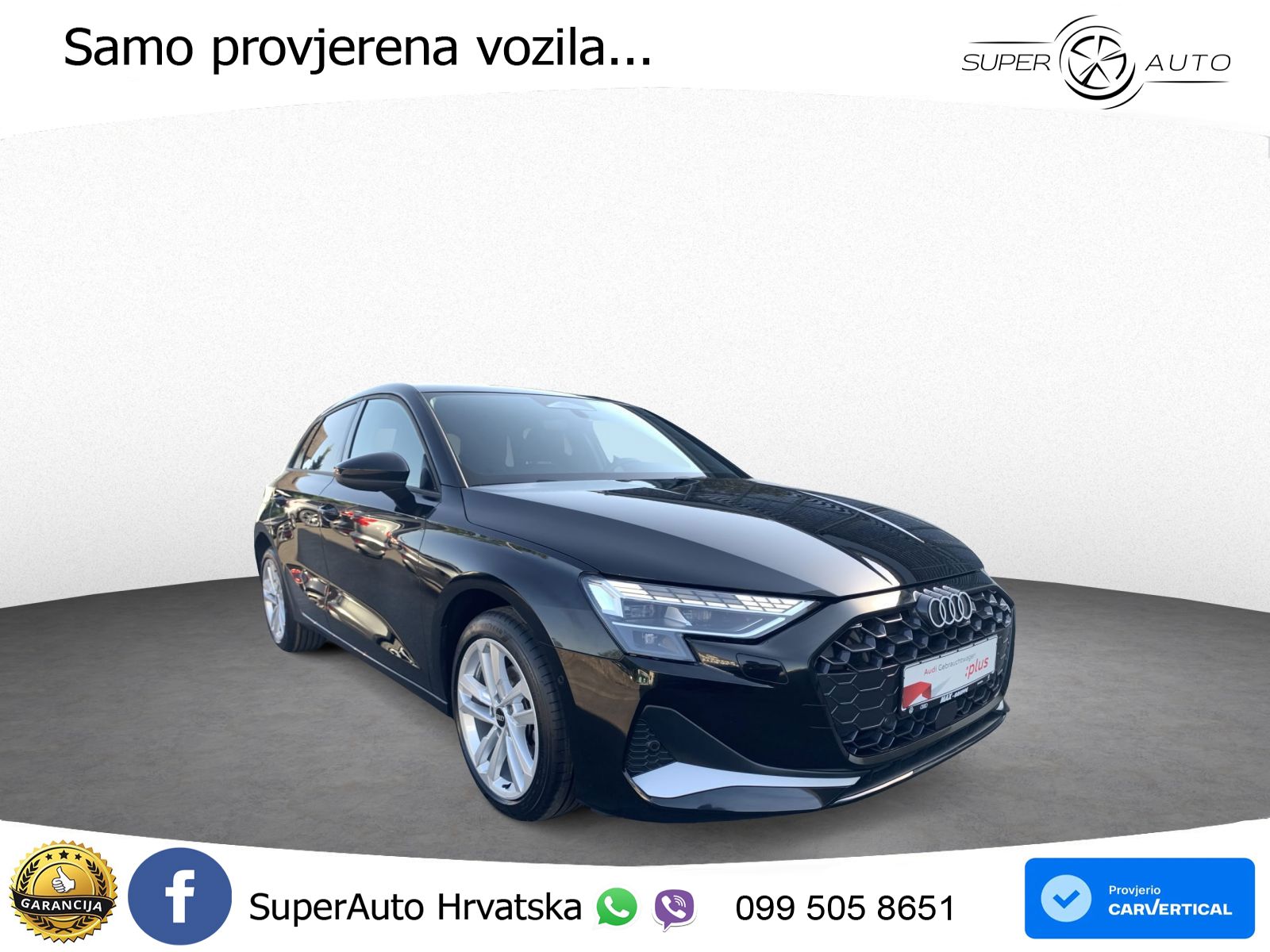 Audi A3 35 TFSI (150 KS) advanced LED+GR SJED+ACC