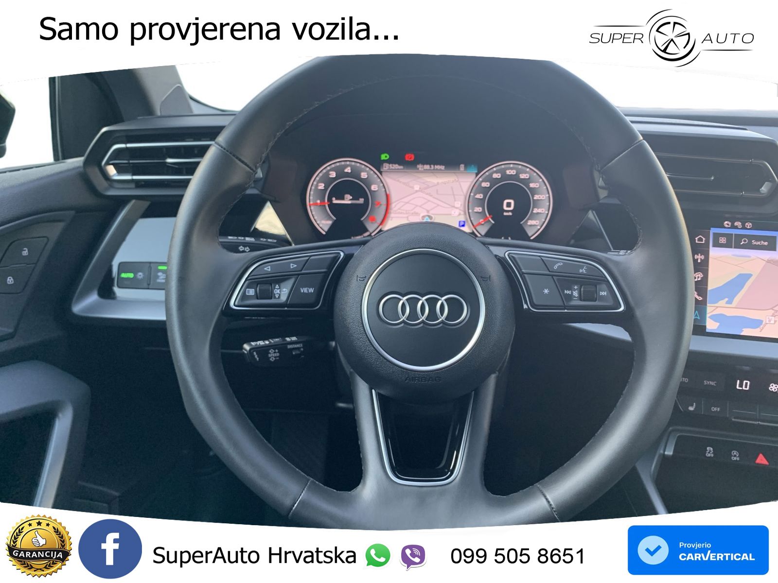 Audi A3 35 TFSI (150 KS) advanced LED+GR SJED+ACC