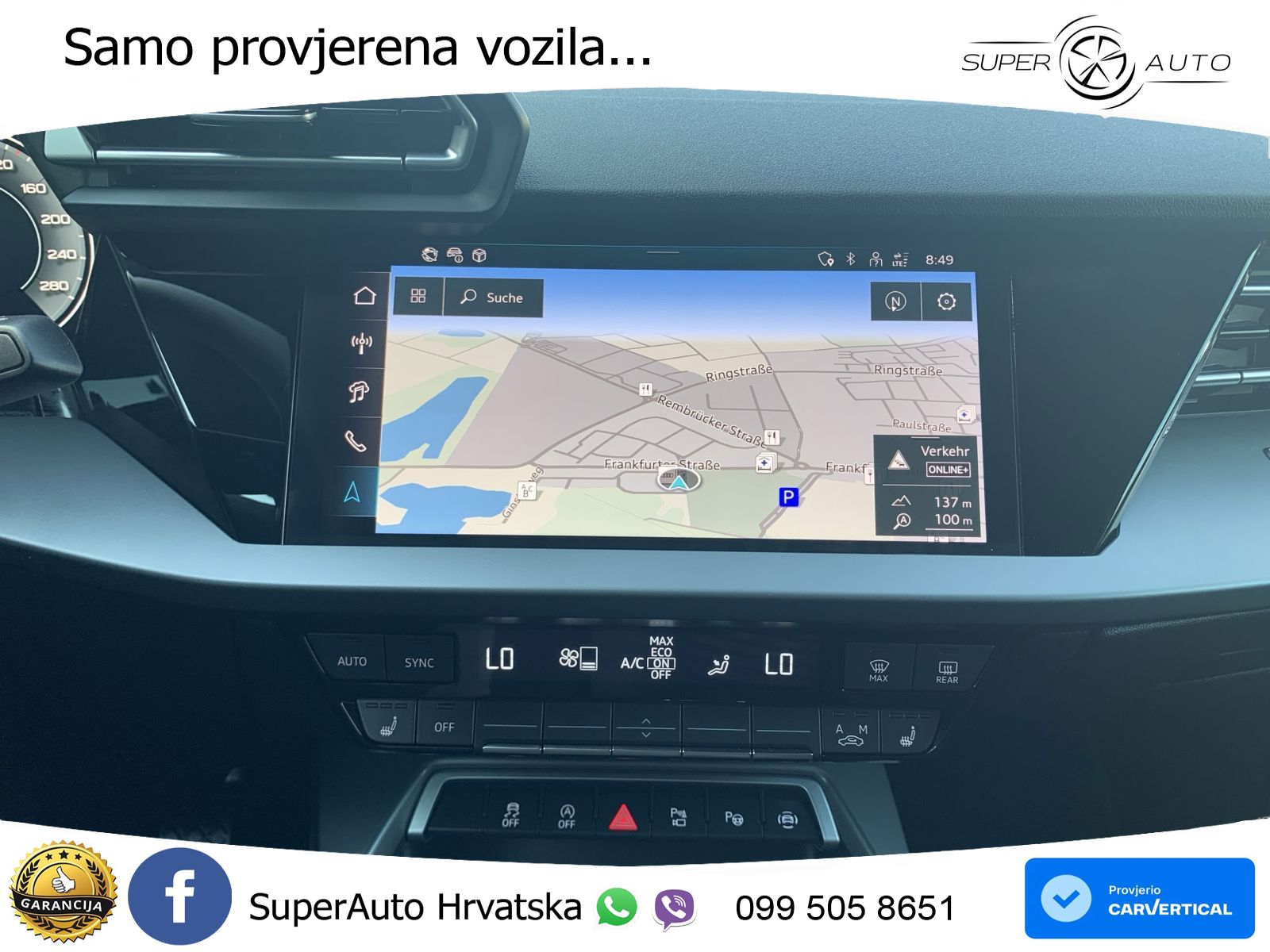 Audi A3 35 TFSI (150 KS) advanced LED+GR SJED+ACC