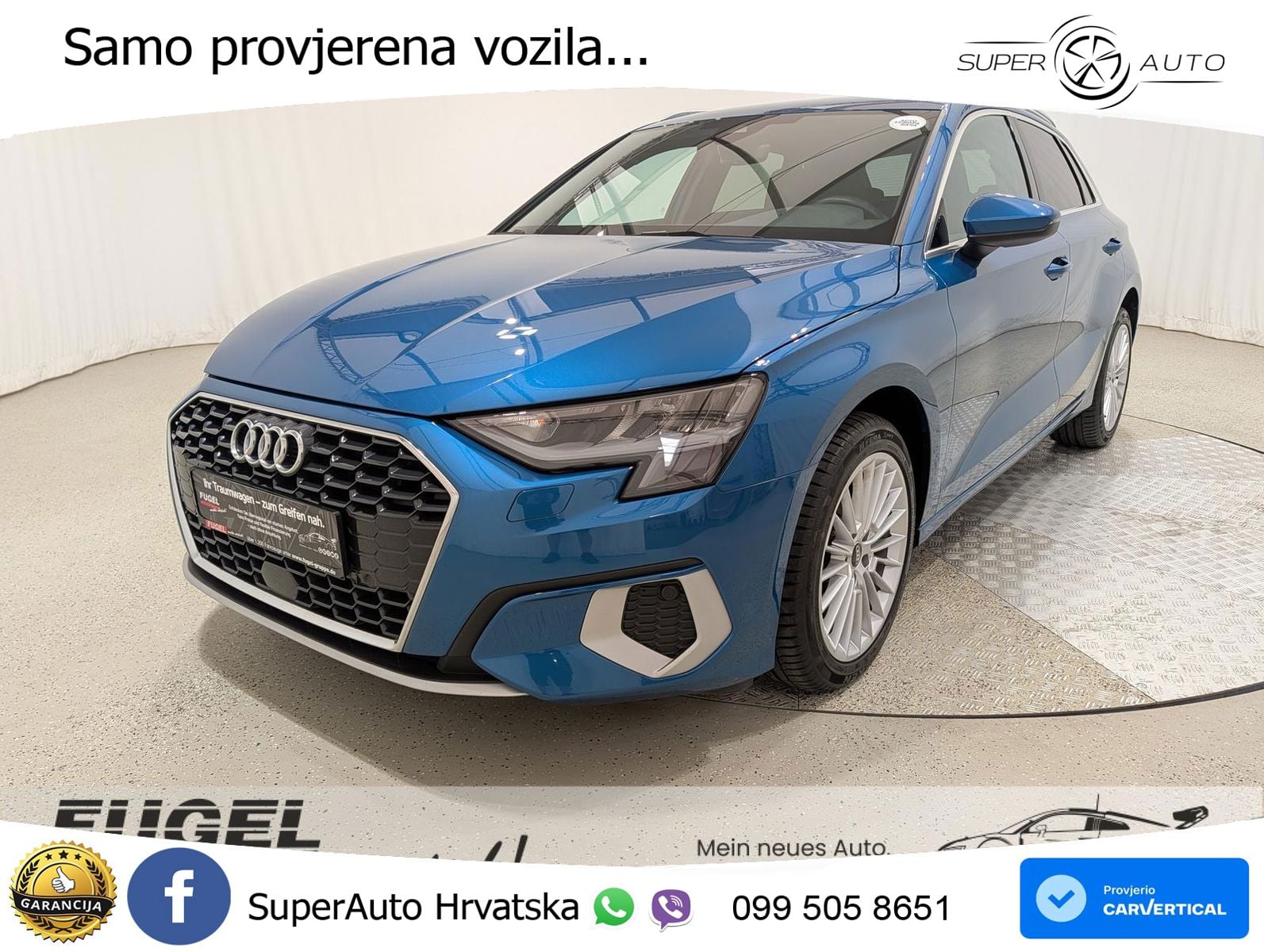 Audi A3 30 TDI (116 KS)