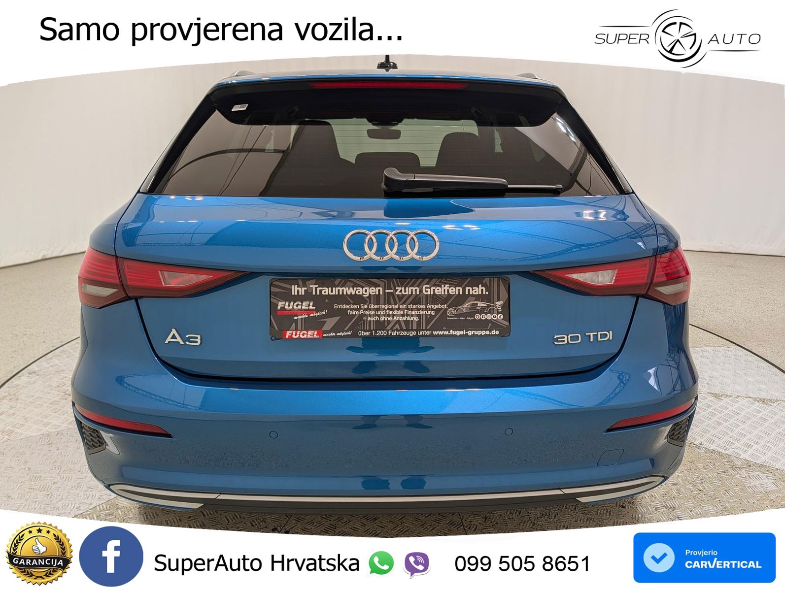 Audi A3 30 TDI (116 KS)
