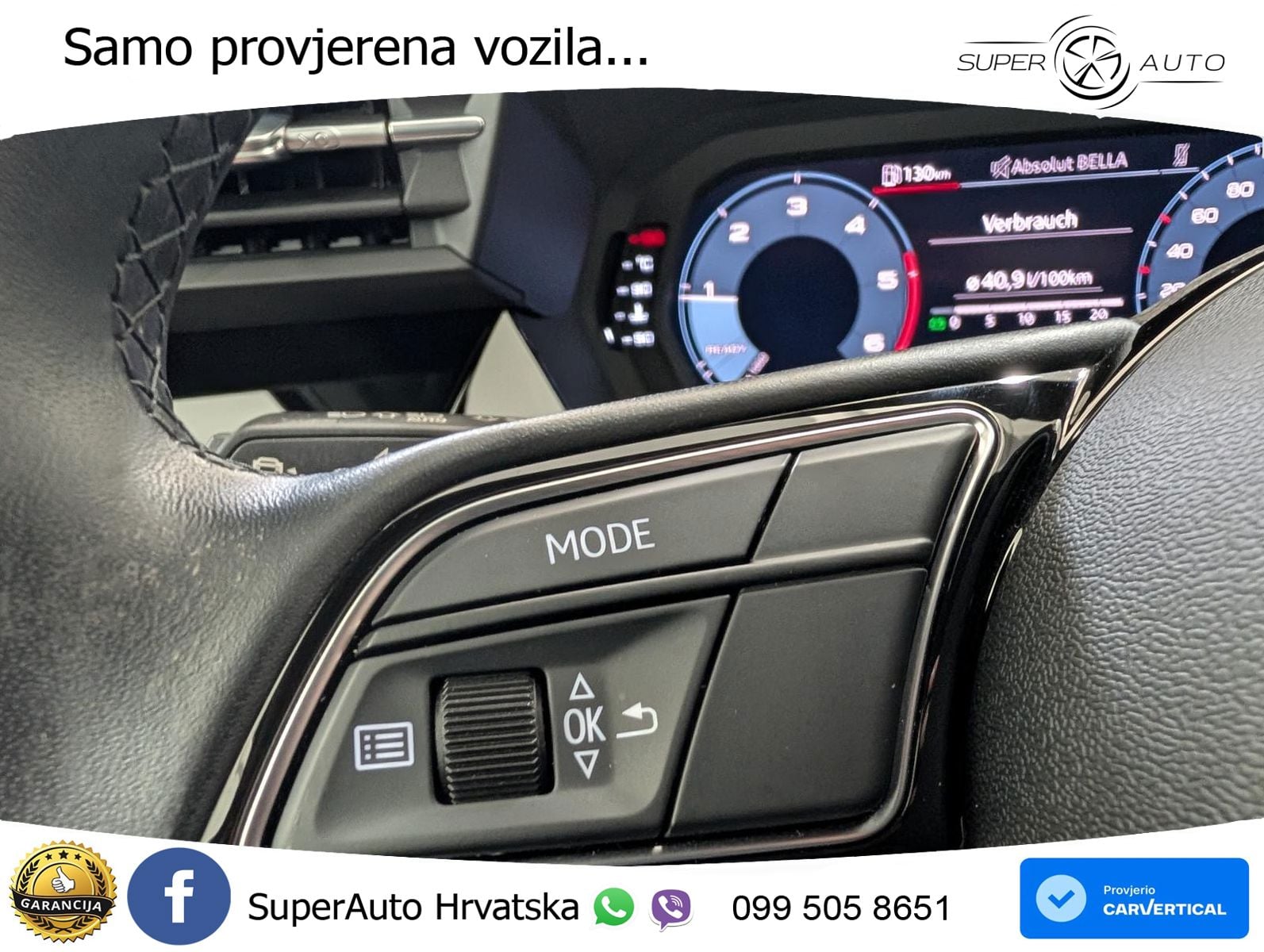 Audi A3 30 TDI (116 KS)
