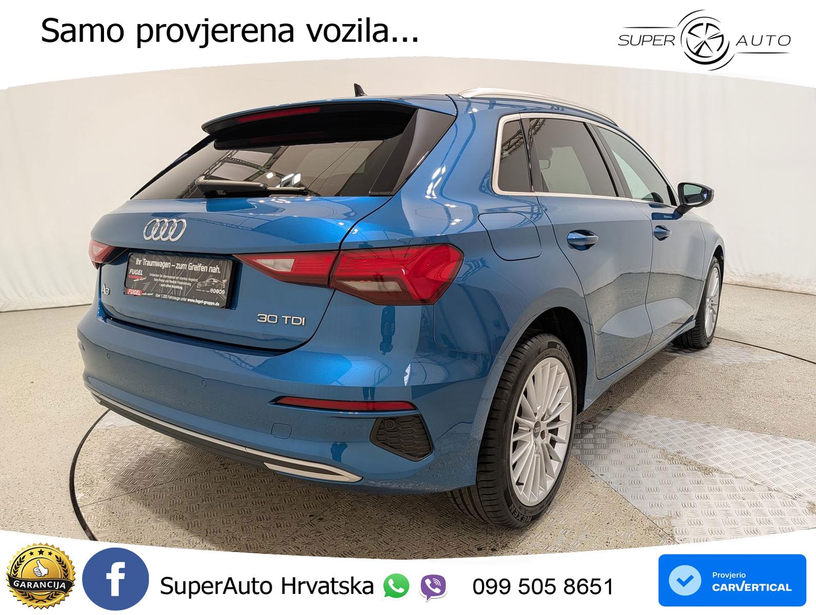 Audi A3 30 TDI (116 KS)