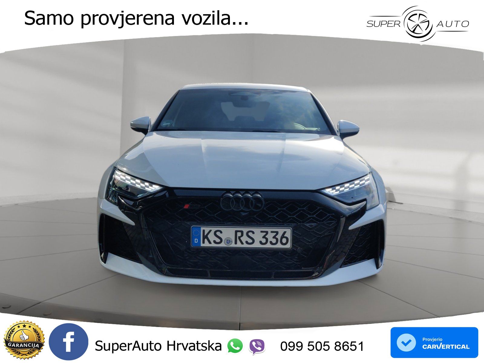 Audi RS3 Sedan 2.5 TFSI (400 KS) quattro S tronic MATRIX+GR SJED+KAM