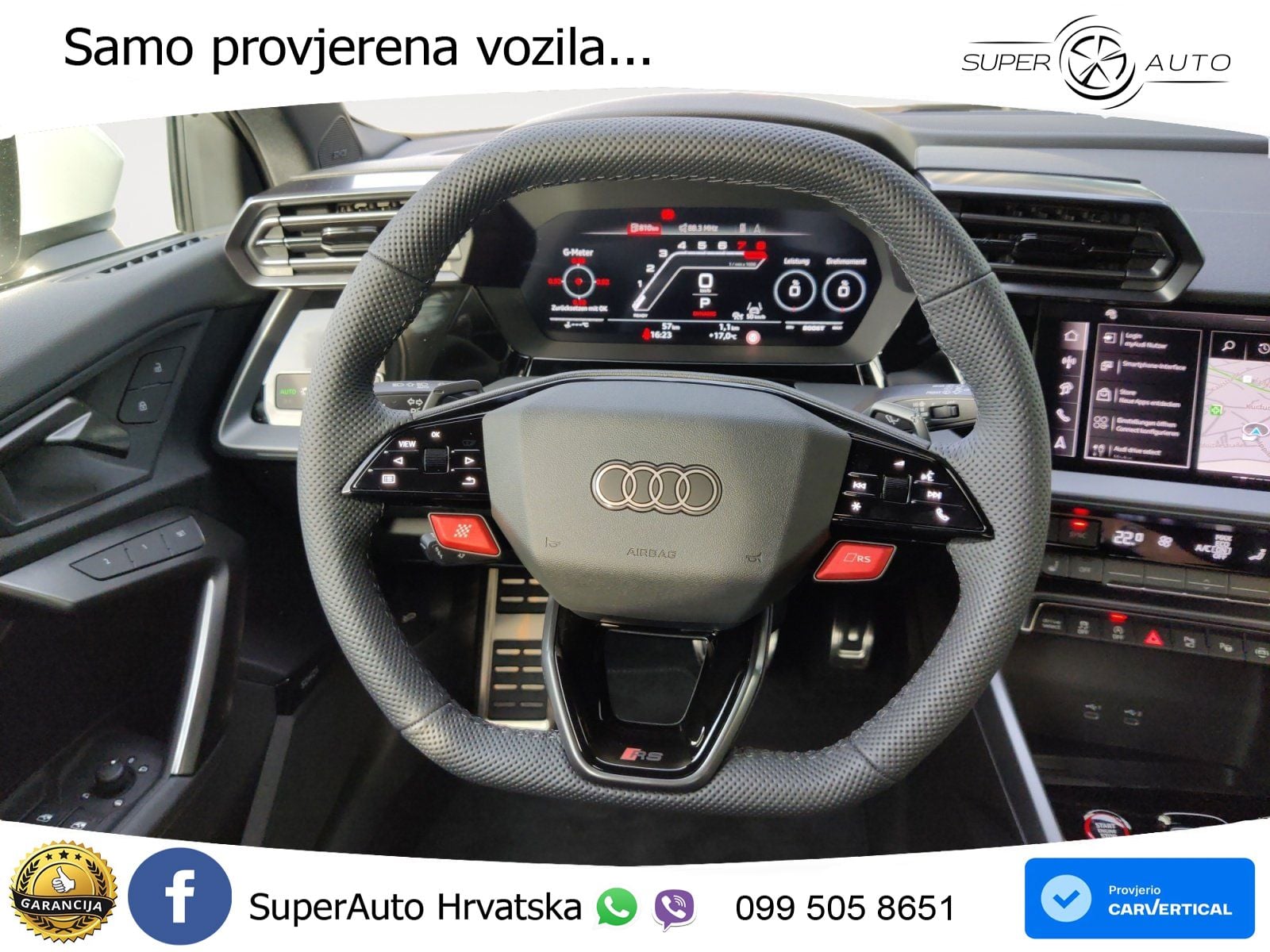 Audi RS3 Sedan 2.5 TFSI (400 KS) quattro S tronic MATRIX+GR SJED+KAM