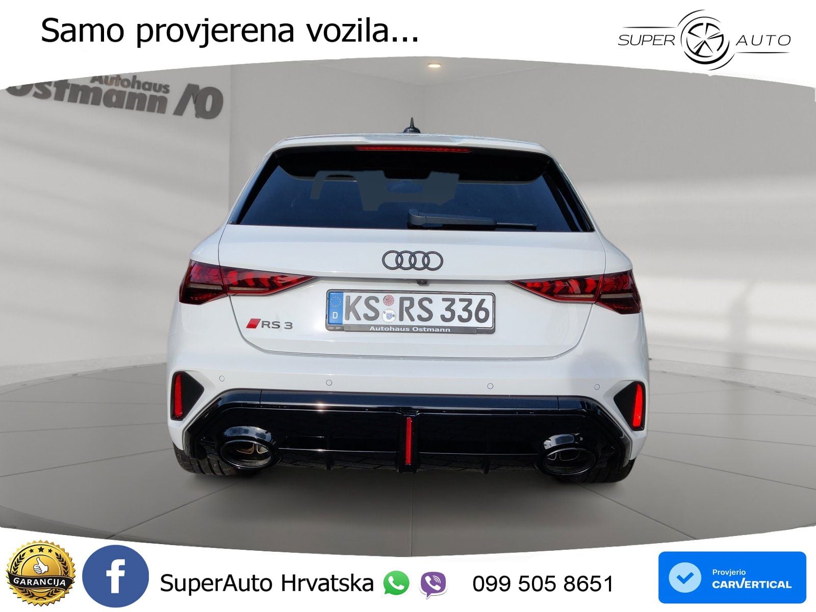 Audi RS3 Sedan 2.5 TFSI (400 KS) quattro S tronic MATRIX+GR SJED+KAM