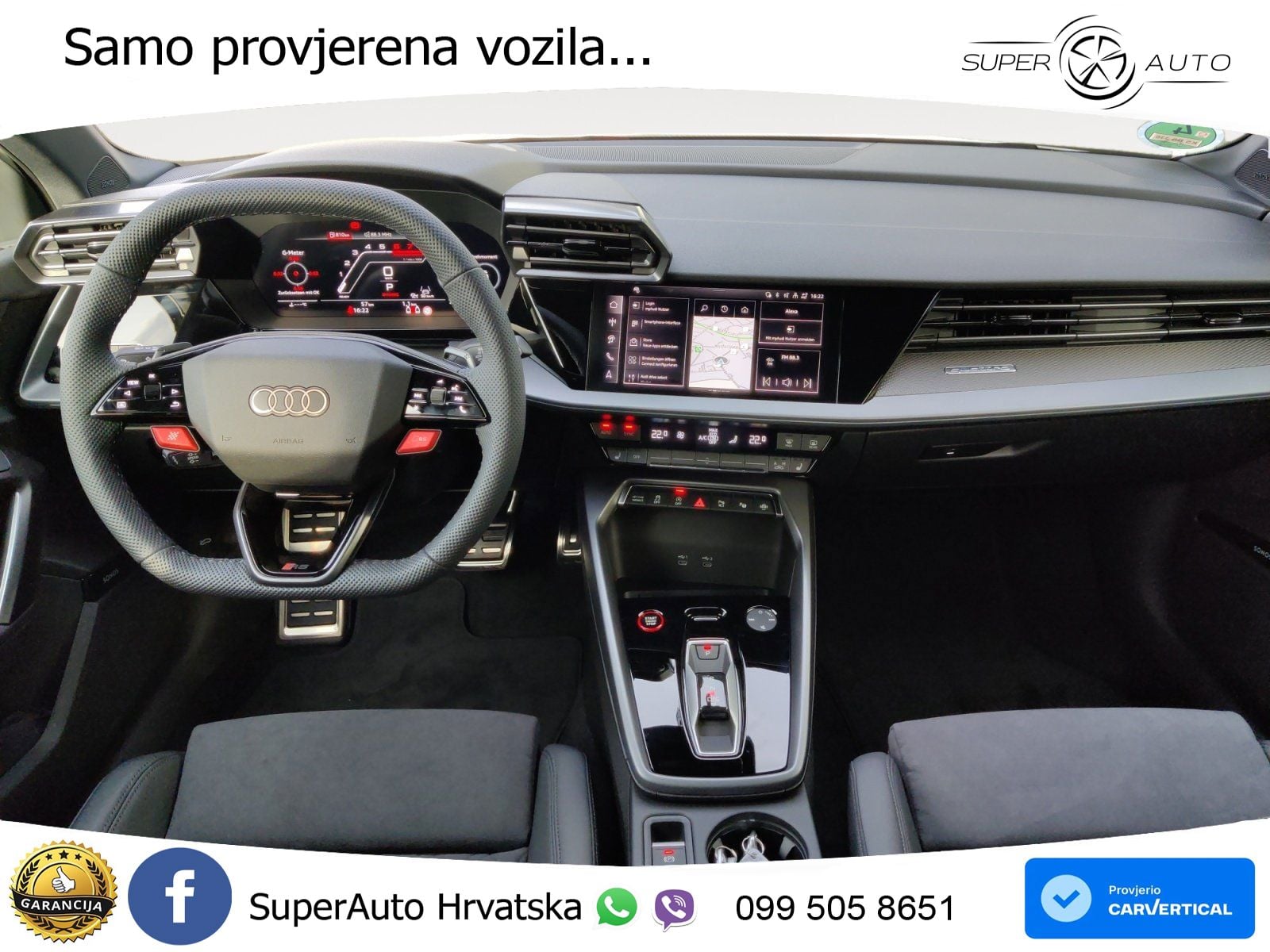 Audi RS3 Sedan 2.5 TFSI (400 KS) quattro S tronic MATRIX+GR SJED+KAM