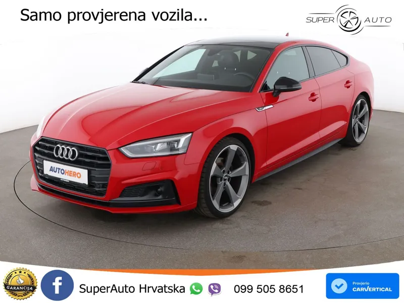 Audi A5 Sportback 40 TFSI (190 KS) S tronic LED+GR SJED+ACC