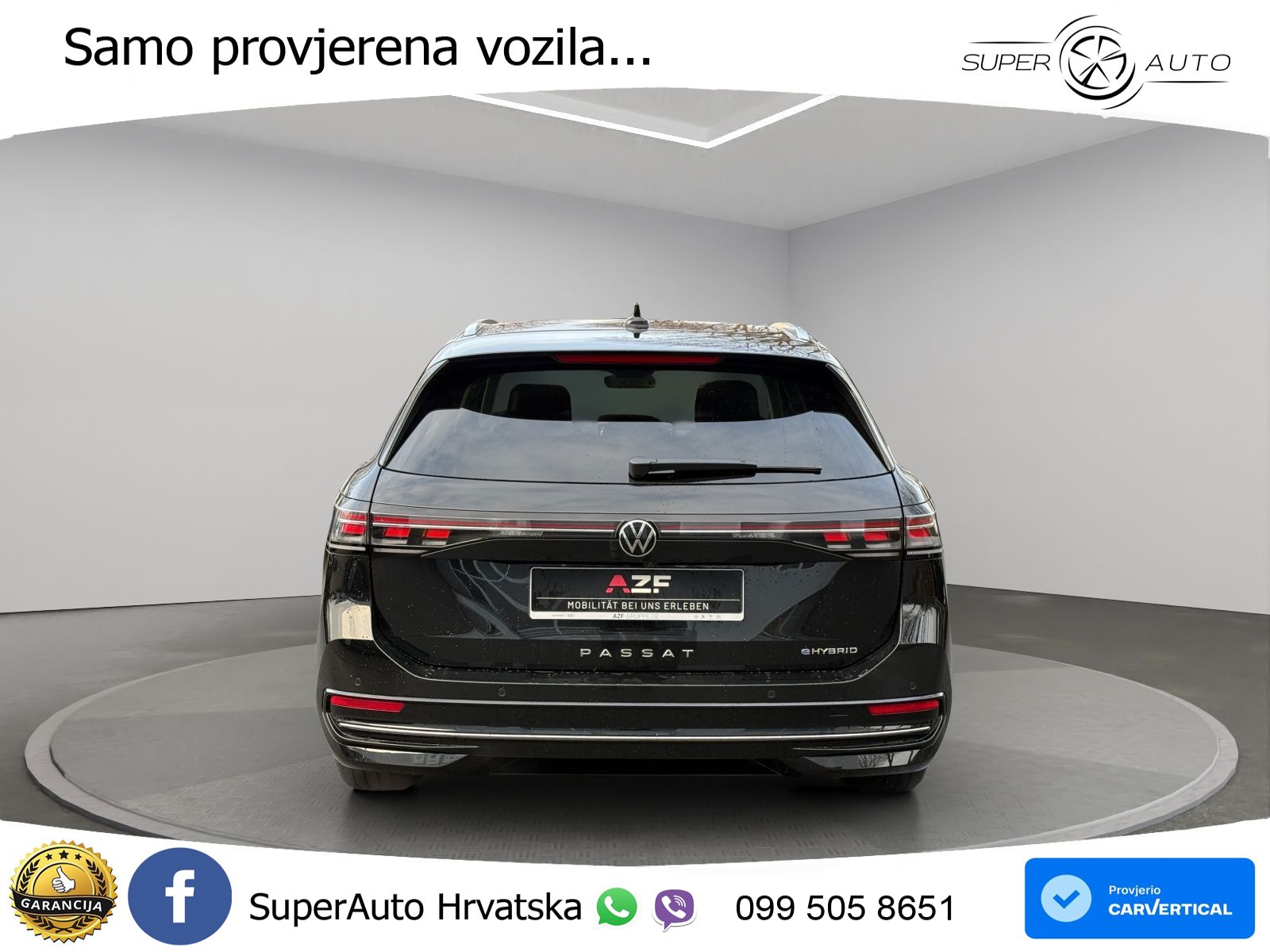 Volkswagen Passat Variant 1.5 TSI (204 KS) eHybrid DSG Elegance LED+GR SJED+ACC